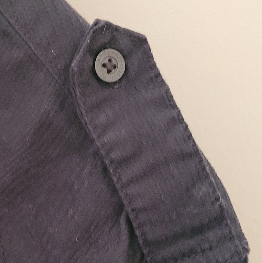 Mens small American Rag Black collared dress shirt - Picture 7 of 7